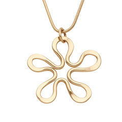 BLOMMAN™ 18K 2.0 necklace - Guldviva Jewellery