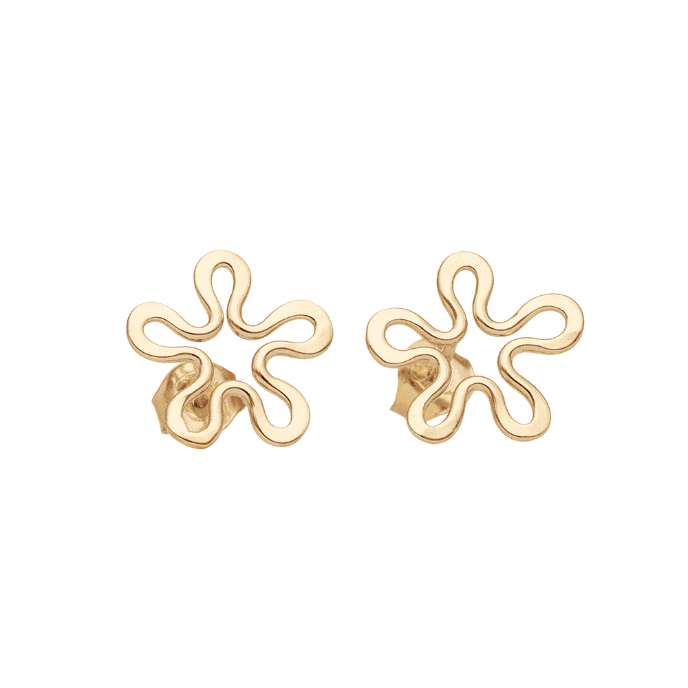 BLOMMAN™ 18K earstuds