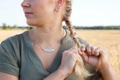 RÅG (Rye) L necklace - Guldviva Jewellery