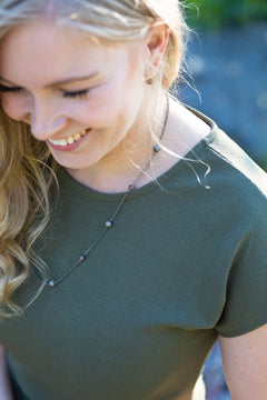 STRAND (Beach) necklace 42 - 45 cm - Guldviva Jewellery