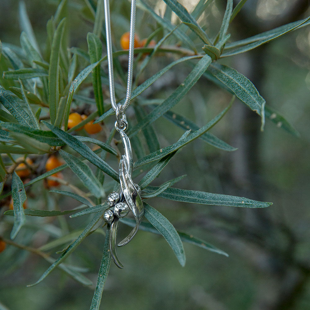 HAVTORN (Sea Buckthorn) necklace