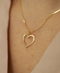 HJÄRTLIG (Hearty) L 18K necklace - Guldviva Jewellery