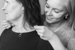 RÅGHJÄRTA (Rye Heart) necklace - Guldviva Jewellery