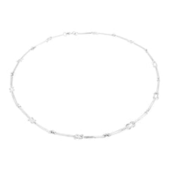 RÅBANDSKNOP (Reef Knot) collier - Guldviva Jewellery