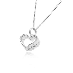 RÅGHJÄRTA (Rye Heart) S necklace - Guldviva Jewellery