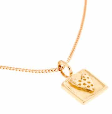 LYCKOHJÄRTA (Heart of luck) 18K pendant-0