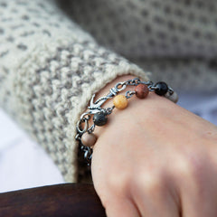STRAND (Beach) Robust bracelet - Guldviva Jewellery