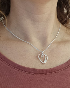BJÖRK (Koivu)  Kaulakoru HEART S - Guldviva Jewellery
