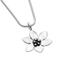 BLÅSIPPA (Lehtosinivuokko) Kaulakoru - Guldviva Jewellery
