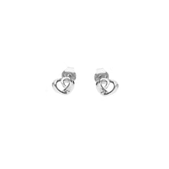 MYRSKYLUODON MAIJA HEART korvakorut nastoilla - Guldviva Jewellery