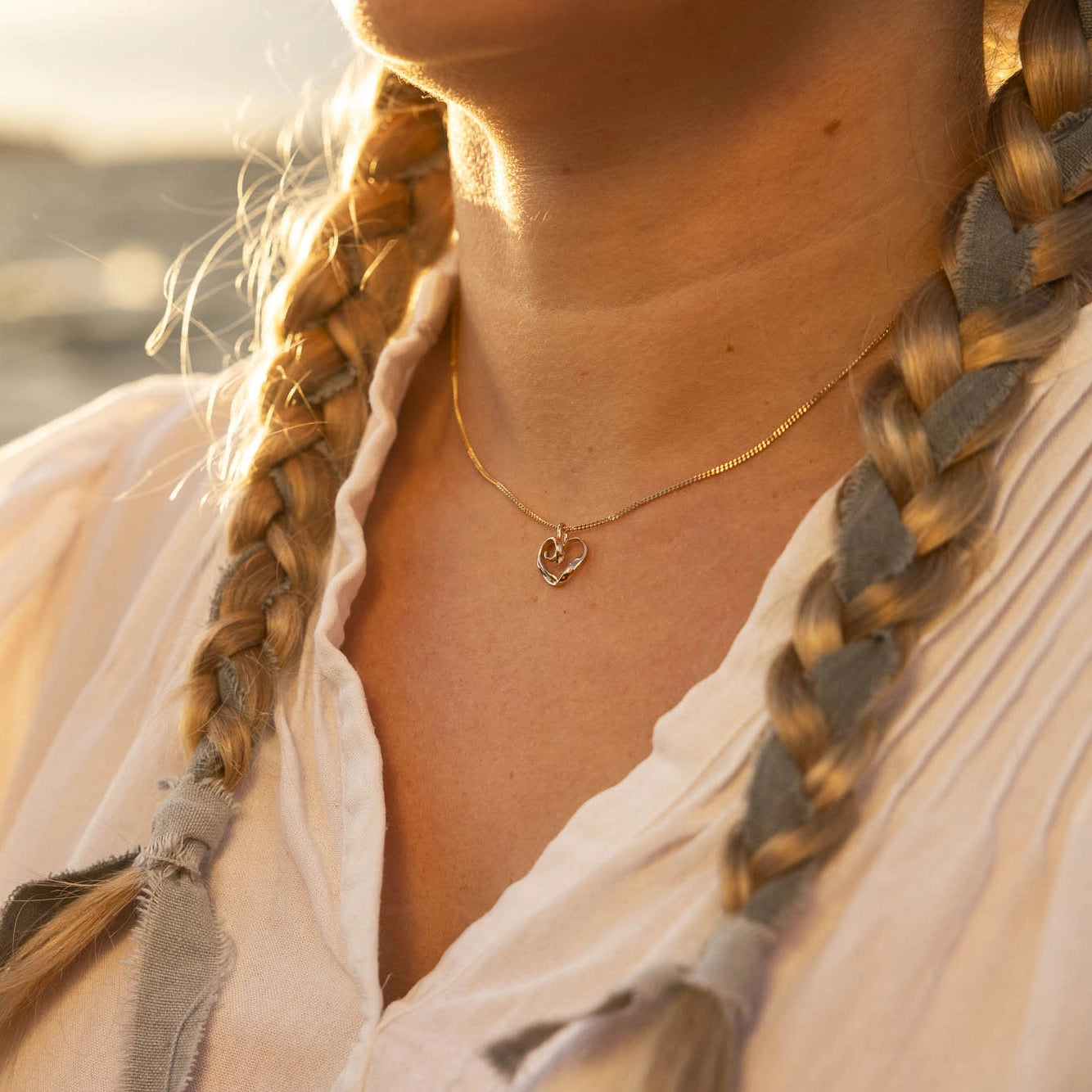 STORMSKÄRS Collier MAJA HEART S 18K