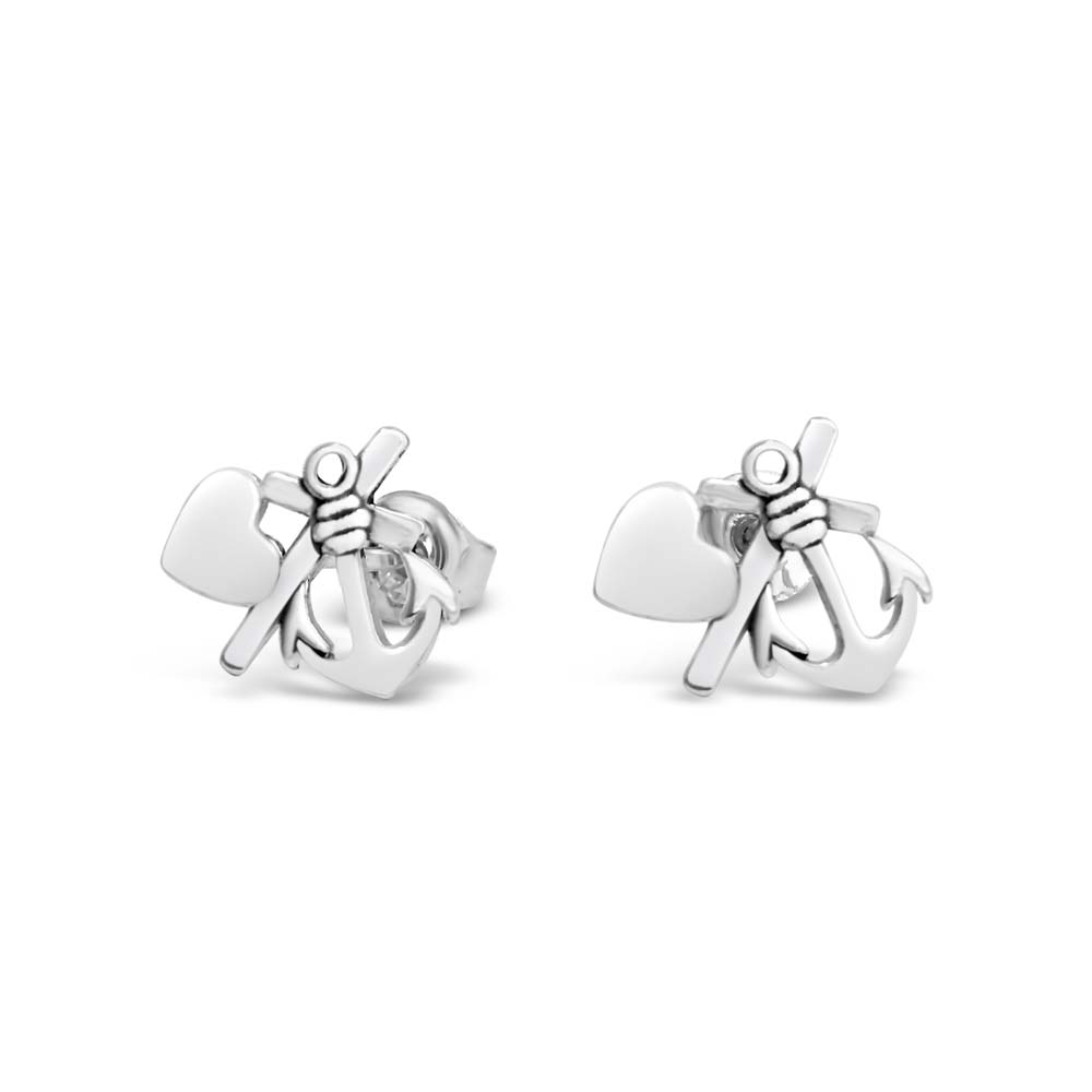 Boucles d'oreilles FAITH HOPE & LOVE sur pin-0